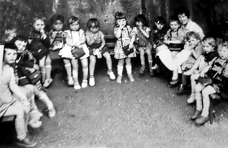 Kinder der Herz Jesu Schule Paderborn Kommunion Jahrgang 1961