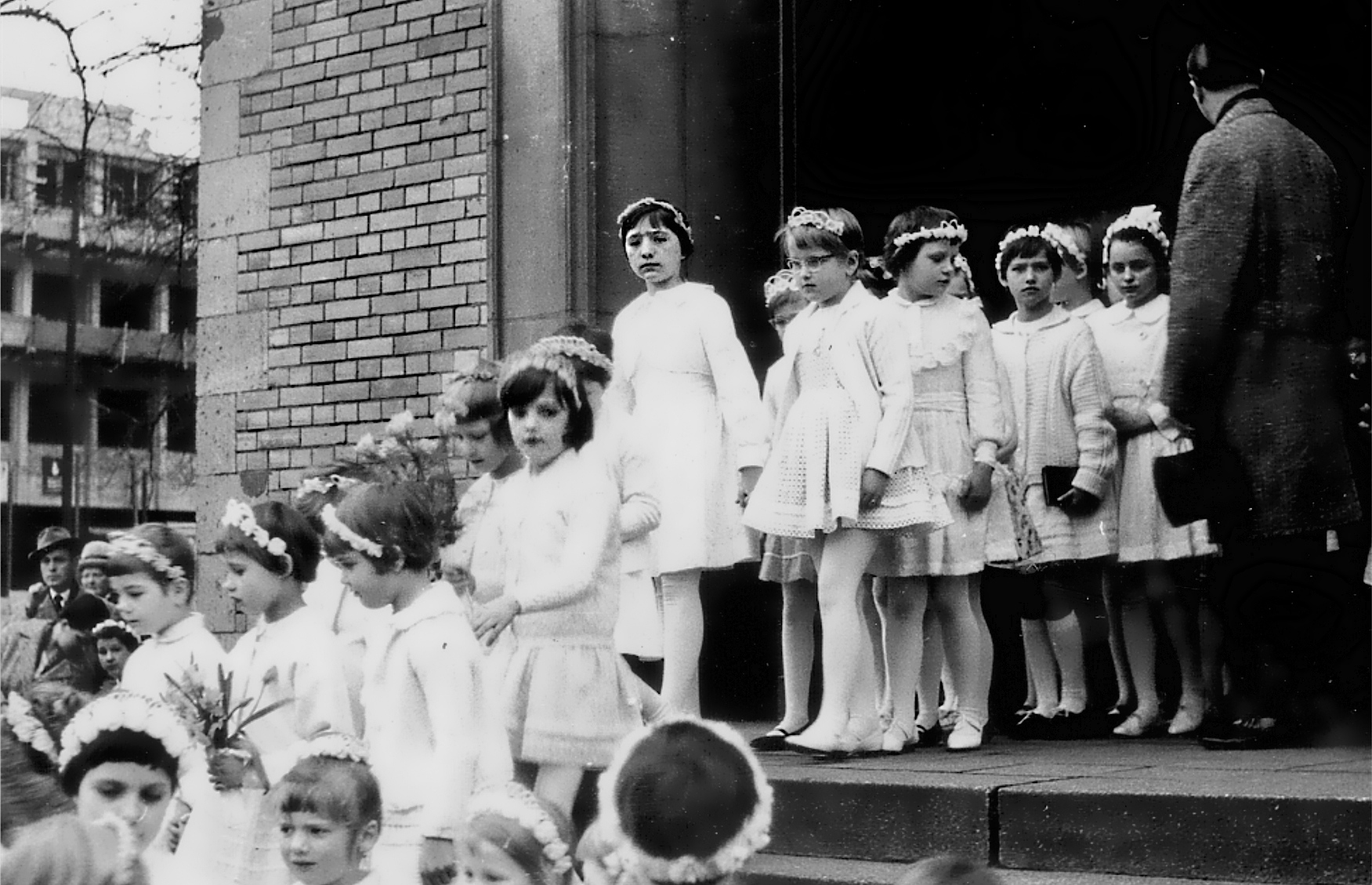 Kinder der Herz Jesu Schule Paderborn Kommunion Jahrgang 1961