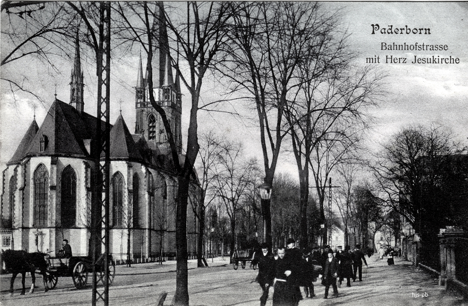 Kinder der Herz Jesu Schule Bahnhof