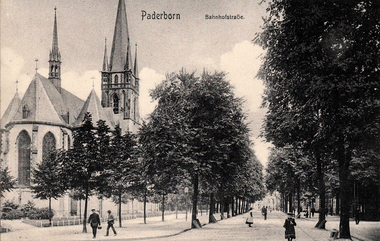 Kinder der Herz Jesu Schule Bahnhof