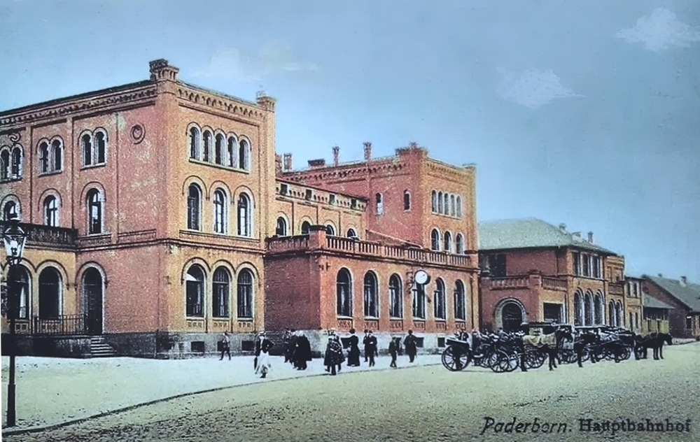 Kinder der Herz Jesu Schule Bahnhof