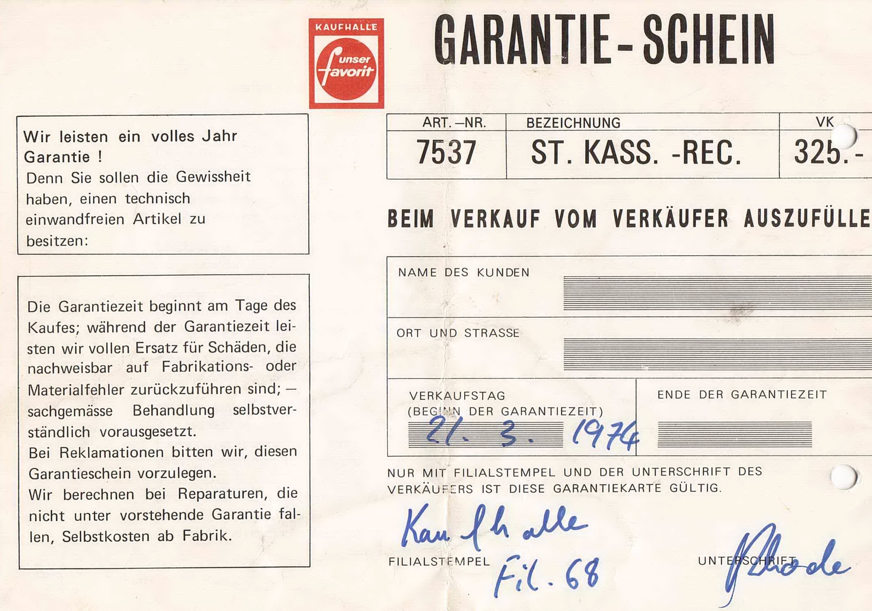 Die alte Kaufhalle Paderborn