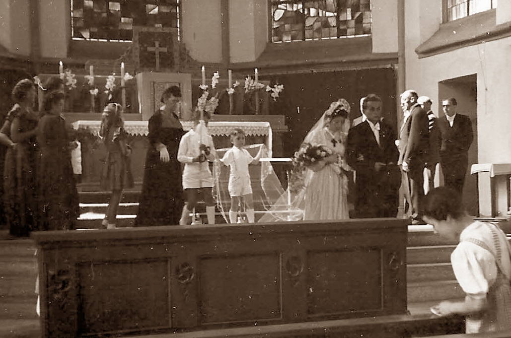 Hochzeit in der Herz Jesu Kirche