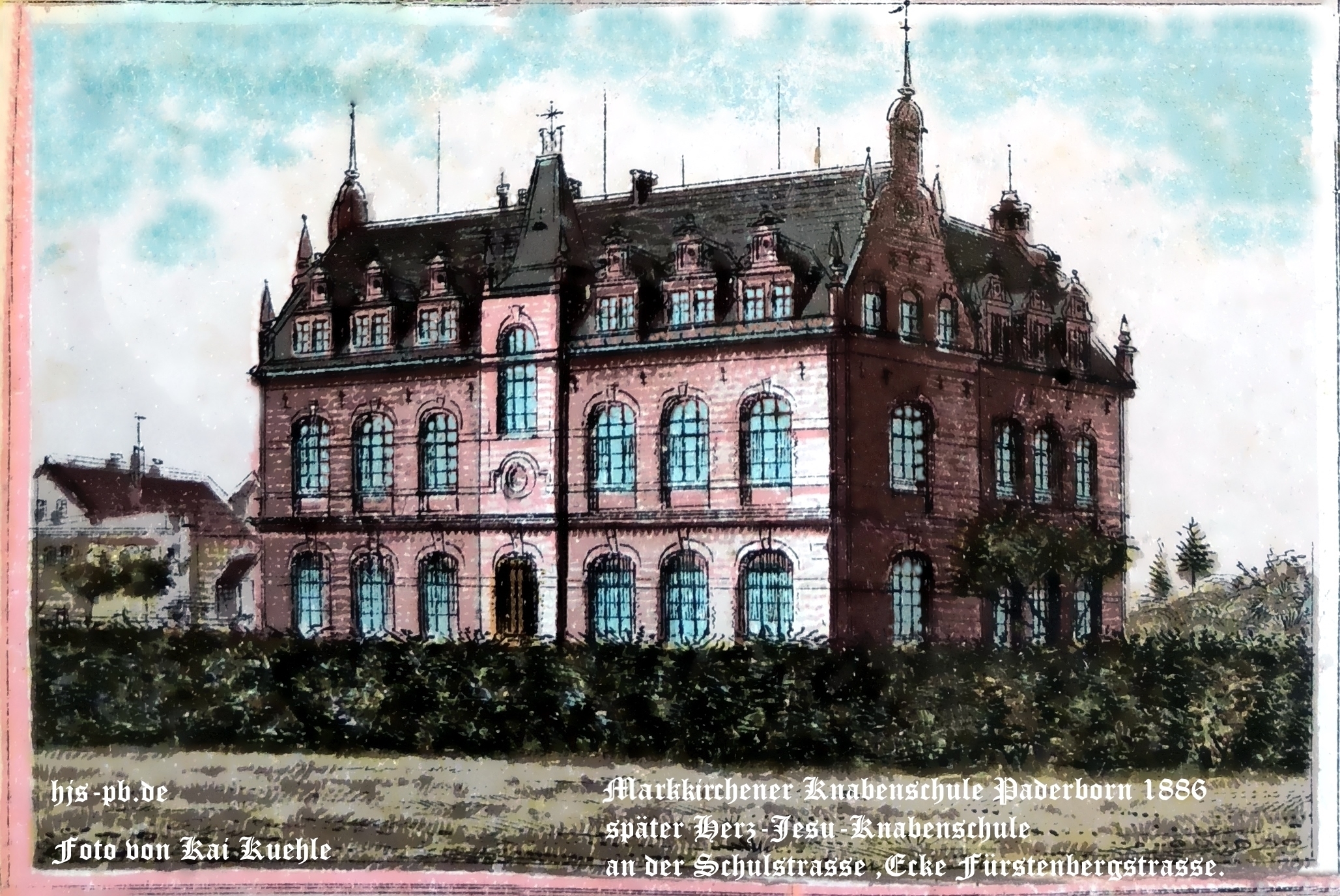 Kinder der Herz Jesu Schule Paderborn Heeresbäckerei